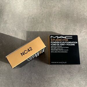 Brand New MAC Studio Fix Powder Plus Foundation Shade “NC42” Quantity of One